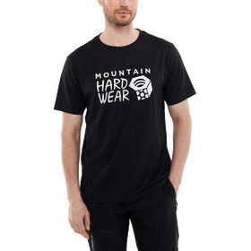 Mountain Hardwear Mhw Logo Siyah Kısa Kollu Erkek T-shirt