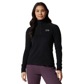 Mountain Hardwear Microchill 2.0 Zip Kadın Polar Siyah Sweatshirt