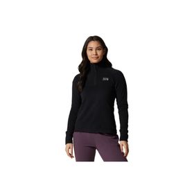 Mountain Hardwear Microchill 2.0 Zip Kadın Polar Siyah Sweatshirt