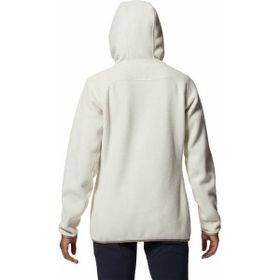 Mountain Hardwear Polartec Double Brushed Full Zip Hoody Kadın Polar Üst Gri Sweatshirt
