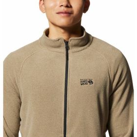 Mountain Hardwear Polartec Microfleece Full Zip Erkek Polar Üst Kahverengi Sweatshirt