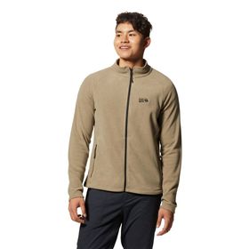 Mountain Hardwear Polartec Microfleece Full Zip Erkek Polar Üst Kahverengi Sweatshirt