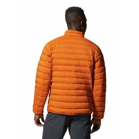 Mountain Hardwear Turuncu Erkek 2004001841_OM5047 Dik Yaka Düz Mont