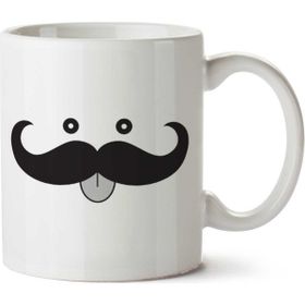 Moustachio Baskılı Kupa