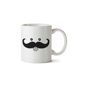 Moustachio Baskılı Kupa