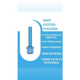 MOV Glitter Mavi Eyeliner