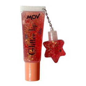 MOV Glitter No: 03 Yavruağzı Dudak Yağı