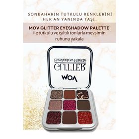 MOV Glitter No: 04 9'lu Far Paleti