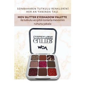 MOV Glitter No: 04 9'lu Far Paleti