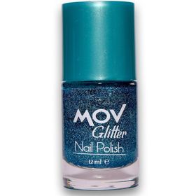 MOV Glitter No: 09 Renkli Mor Oje