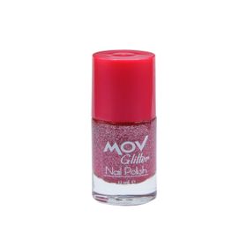 MOV Glitter No: 12 Oje pembe