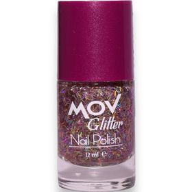 MOV Glitter No: 13 Mor Pul Oje