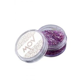 MOV Glitter No: 2 Lila Jel Formlu Parlak 12 ml Makyaj Simi