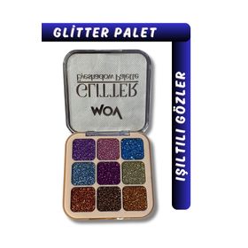 MOV Glitter No:01 9'lu Far Paleti
