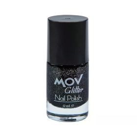 MOV Glitter No:03 siyah Oje