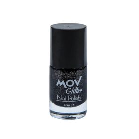 MOV Glitter No:03 siyah Oje