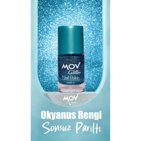 MOV Glitter No:10 Oje mavi