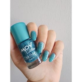 MOV Glitter No:10 Oje mavi
