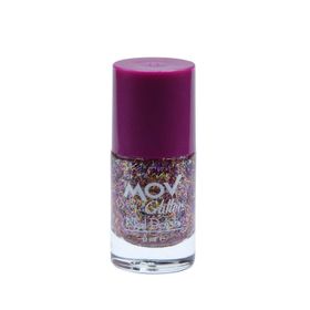 Mov Glitter Oje No.09 Morlu Kırçıl 1 adet