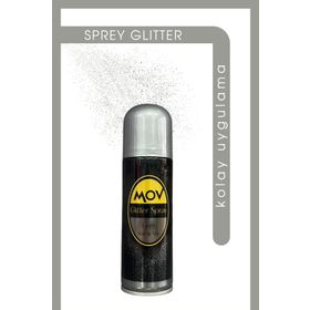 MOV Gri 90 ml Glitter Sprey