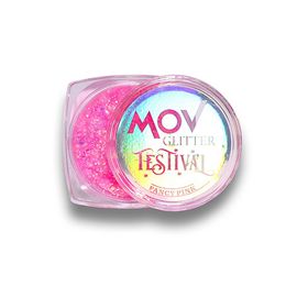 MOV No:08 Fancy Pink Glitter Krem