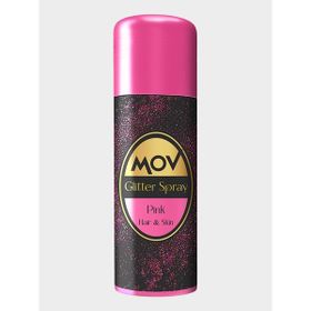 MOV Pembe Glitter Sprey