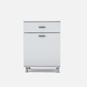 Movemo 101 Sepetli Beyaz Banyo Dolabı