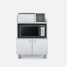 Movemo BF010 Beyaz Fırınlı Ekmeklik