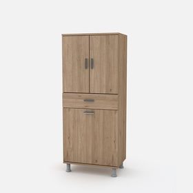 Movemo Eko 110 2 Kapaklı Sepetli 150x60x40 cm Banyo Dolabı