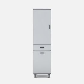 Movemo Eko 130 2 Kapaklı Sepetli 180x40x40 cm Banyo Dolabı