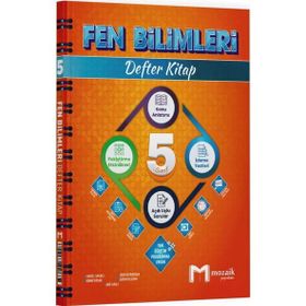 Mozaik Yayınları 5. Sınıf 2025 Fen Bilimleri Defter Kitap