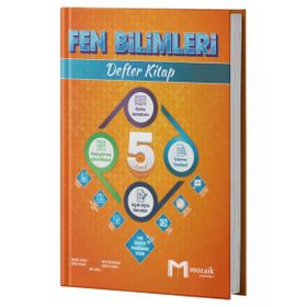 Mozaik Yayınları 5. Sınıf 2025 Fen Bilimleri Defter Kitap