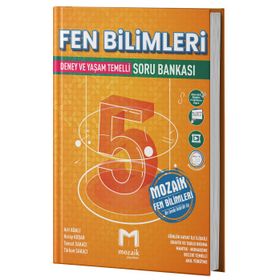 Mozaik Yayınları 5. Sınıf 2025 Fen Bilimleri Soru Bankası