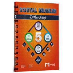 Mozaik Yayınları 5. Sınıf 2025 Sosyal Bilgiler Defter Kitap