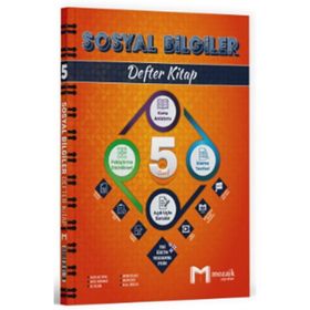 Mozaik Yayınları 5. Sınıf 2025 Sosyal Bilgiler Defter Kitap