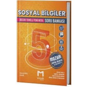 Mozaik Yayınları 5. Sınıf 2025 Sosyal Bilgiler Soru Bankası