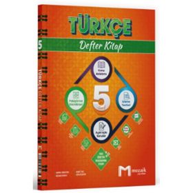 Mozaik Yayınları 5. Sınıf 2025 Türkçe Defter Kitap