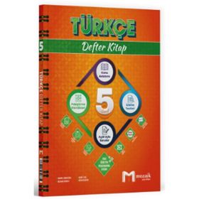 Mozaik Yayınları 5. Sınıf 2025 Türkçe Defter Kitap