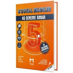 Mozaik Yayınları 5.Sınıf Sosyal Bilgiler 40 Deneme Sınavı