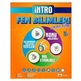 Mozaik Yayınları 6. Sınıf Fen Bilimleri İntro Defter Kitap
