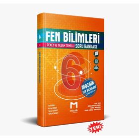 Mozaik Yayınları 6. Sınıf Fen Bilimleri Soru Bankası