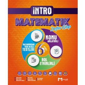 Mozaik Yayınları 6. Sınıf Matematik İntro Defter Kitap -