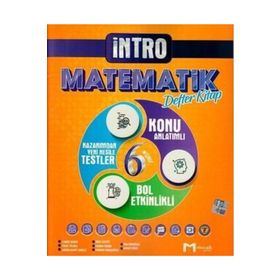 Mozaik Yayınları 6. Sınıf Matematik İntro Defter Kitap -