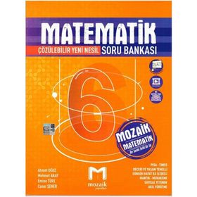 Mozaik Yayınları - 6. Sınıf Matematik Soru Bankası