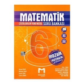 Mozaik Yayınları - 6. Sınıf Matematik Soru Bankası