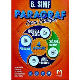 Mozaik Yayınları 6. Sınıf Paragraf Soru Bankası