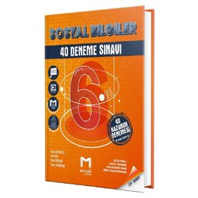 Mozaik Yayınları 6.Sınıf Sosyal Bilgiler 40 Deneme Sınavı