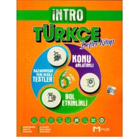 Mozaik Yayınları 6. Sınıf Türkçe İntro Defter Kitap