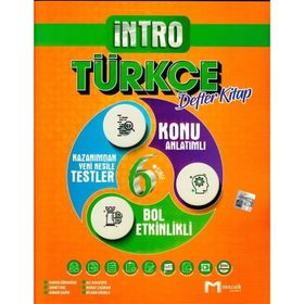 Mozaik Yayınları 6. Sınıf Türkçe İntro Defter Kitap