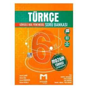 Mozaik Yayınları - 6. Sınıf Türkçe Soru Bankası